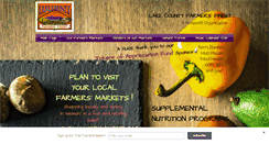 Desktop Screenshot of lakecountyfarmersfinest.org